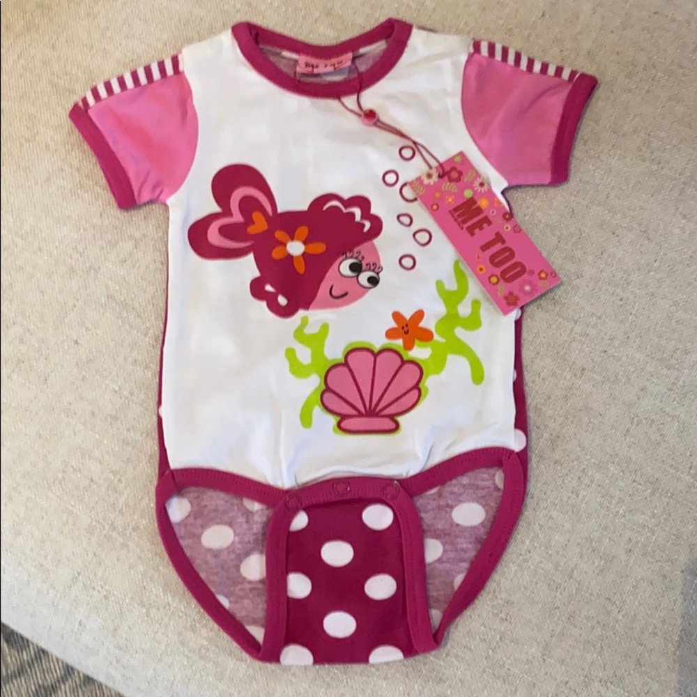 MeToo Dubbi Baby Body 3-6m
